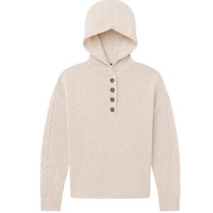 NAADAM Wool Pullover Hooded Sweater